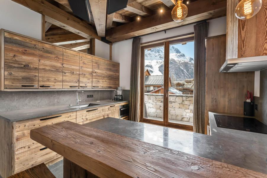 Location au ski Appartement duplex 5 pièces 10 personnes (204) - Résidence le Grizzly - Val d'Isère - Cuisine équipée