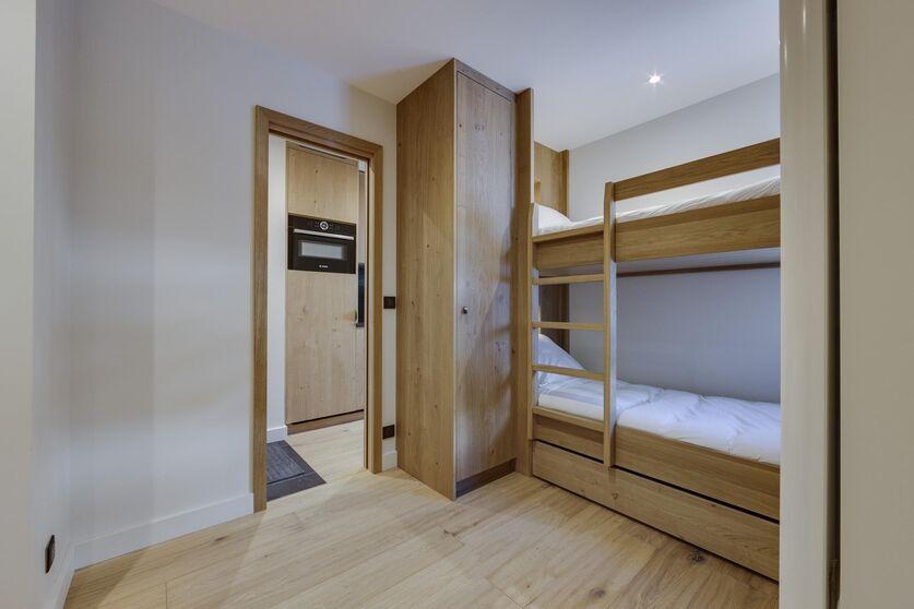 Skiverleih 3-Zimmer-Appartment für 4 Personen (211) - Résidence le Portillo - Val d'Isère - Schlafzimmer
