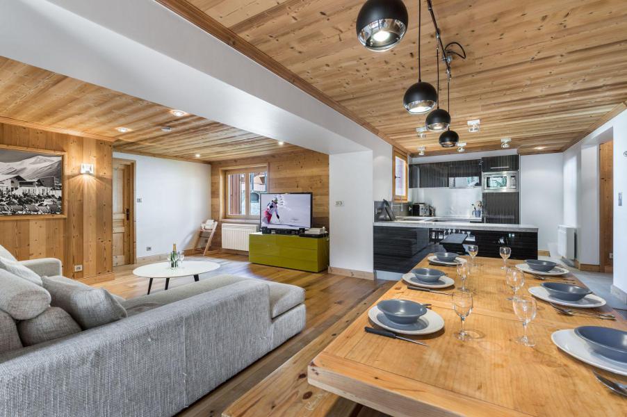 Skiverleih 5-Zimmer-Appartment für 8 Personen - Résidence les Bartavelles - Val d'Isère - Wohnzimmer