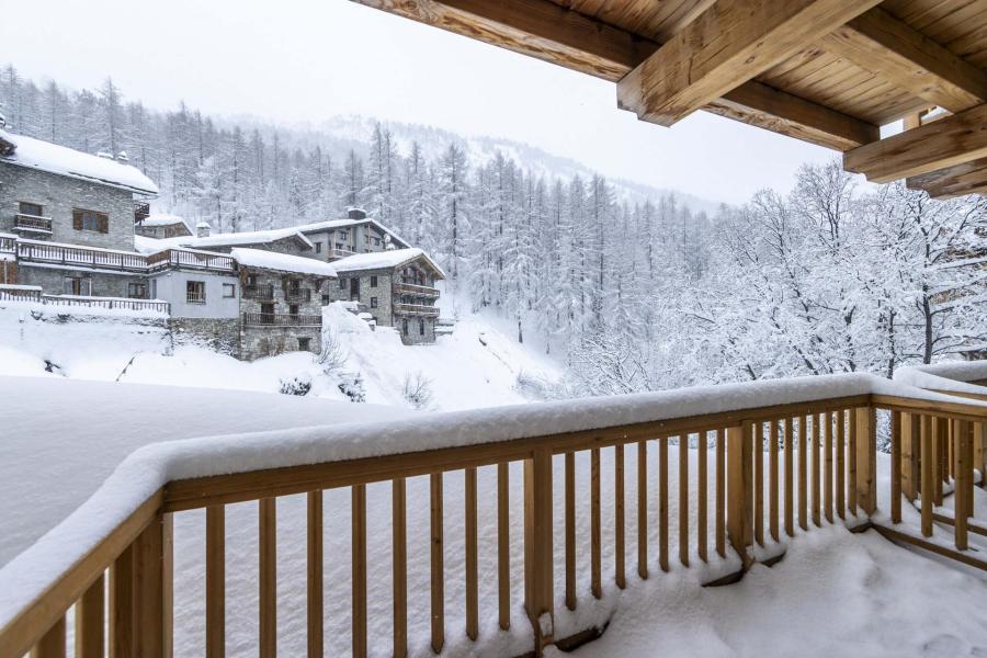 Ski verhuur Appartement 4 kamers 6 personen (RIVES 1) - Résidence les Rives de l'Isère - Val d'Isère - Buiten winter