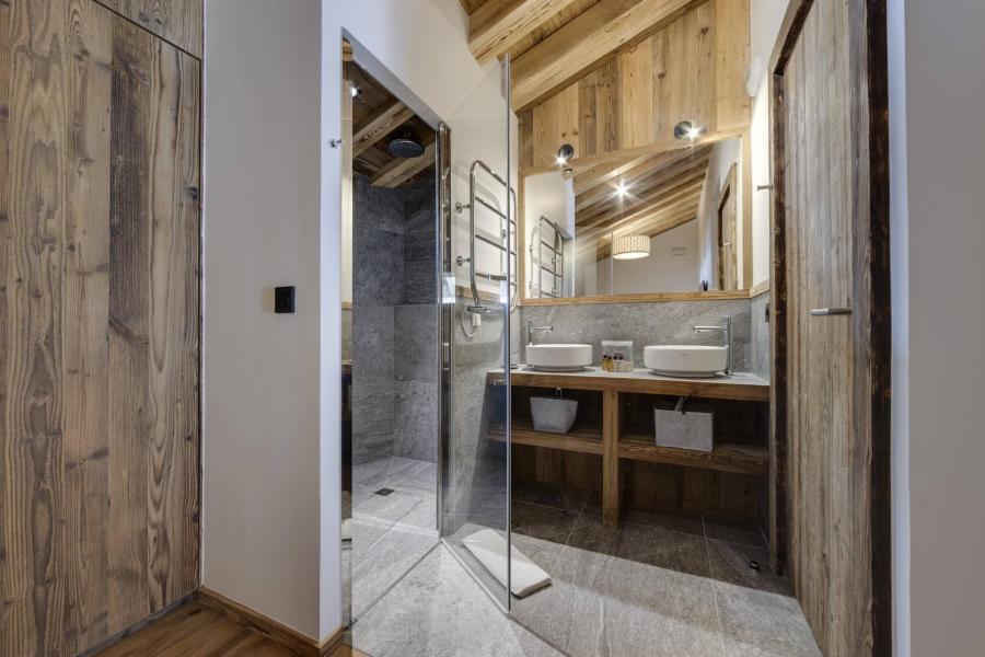 Soggiorno sugli sci Appartamento 4 stanze con cabina per 6 persone (RIVES 6) - Résidence les Rives de l'Isère - Val d'Isère - Bagno con doccia