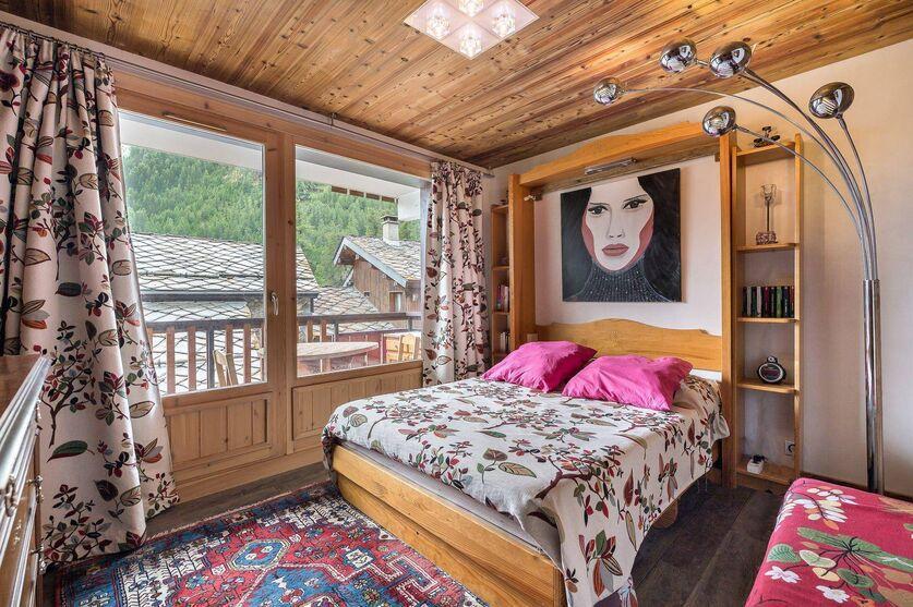 Rent in ski resort 3 room apartment 4 people (107) - Résidence Pierre et Vacances Centre - Val d'Isère - Bedroom