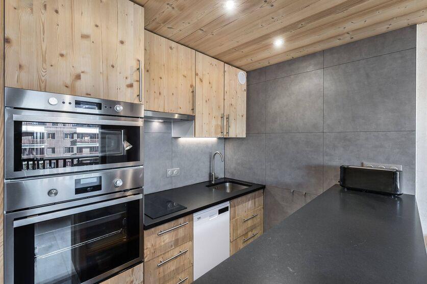 Soggiorno sugli sci Appartamento 3 stanze per 5 persone (210) - Résidence Pierre et Vacances Centre - Val d'Isère - Cucina