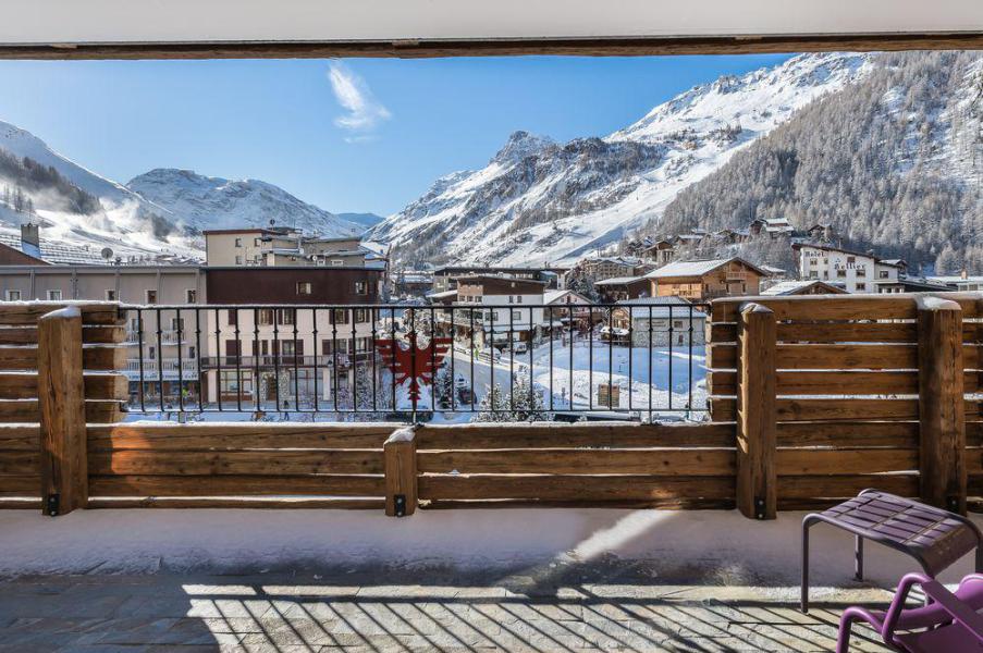 Аренда на лыжном курорте Апартаменты 5 комнат 8 чел. (42) - Résidence Savoie - Val d'Isère - зимой под открытым небом