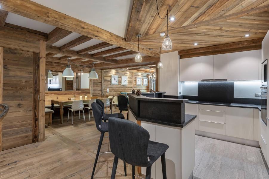 Ski verhuur Appartement 4 kamers 8 personen (21) - Résidence Savoie - Val d'Isère - Woonkamer