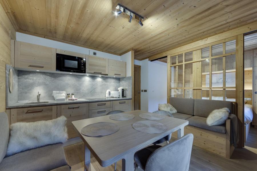 Rent in ski resort Studio cabin 4 people (12) - Résidence Télémark - Val d'Isère - Living room