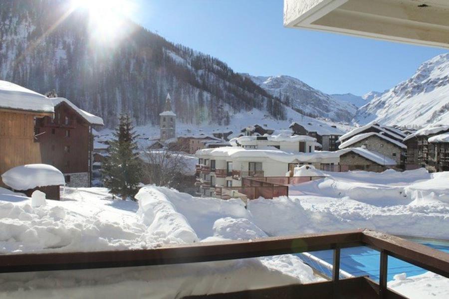 Rent in ski resort 3 room apartment 6 people (23) - Résidence Thovex - Val d'Isère - Balcony