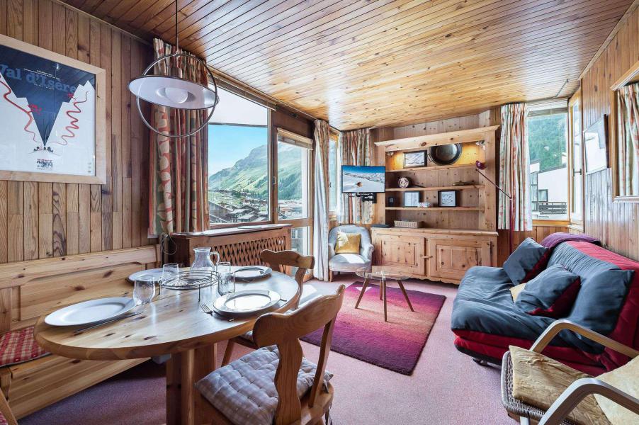 Skiverleih 3-Zimmer-Appartment für 6 Personen (23) - Résidence Thovex - Val d'Isère - Wohnzimmer