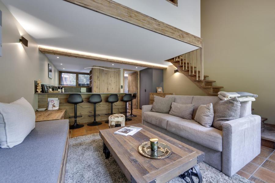 Location au ski Appartement triplex 4 pièces 7 personnes (1) - Résidence Val Rogoney I - Val d'Isère - Séjour