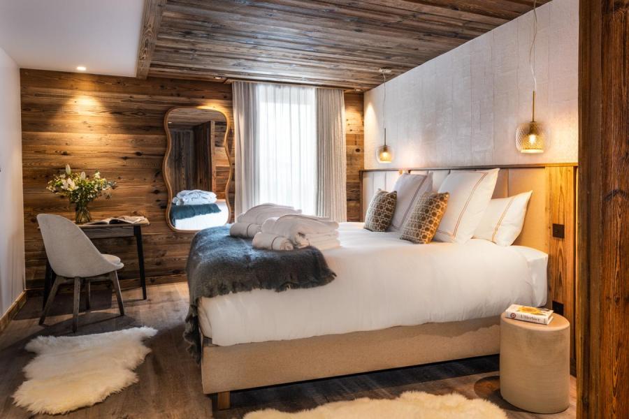 Rent in ski resort 5 room duplex apartment cabin 8-10 people (S1) - Silverstone - Val d'Isère - Bedroom