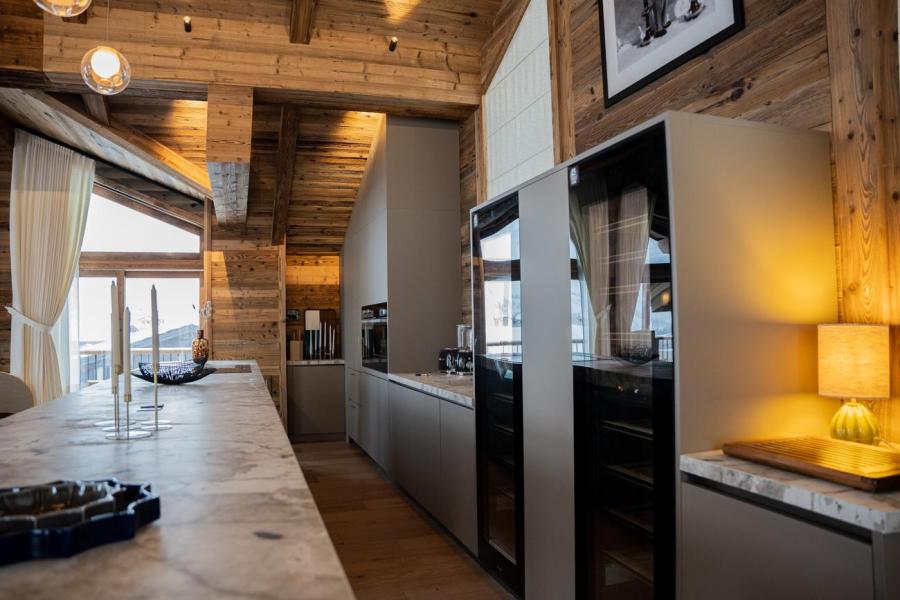 Location au ski Appartement triplex 7 pièces cabine 17 personnes (S7) - Silverstone - Val d'Isère - Cuisine