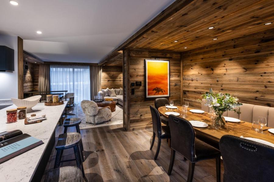 Skiverleih Triplex Wohnung 5 Zimmer 8 Personen (S6) - Silverstone - Val d'Isère - Wohnzimmer