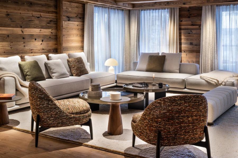 Skiverleih Wohnung 6 Zimmer Kabine 10-12 Personen (S2) - Silverstone - Val d'Isère - Wohnzimmer