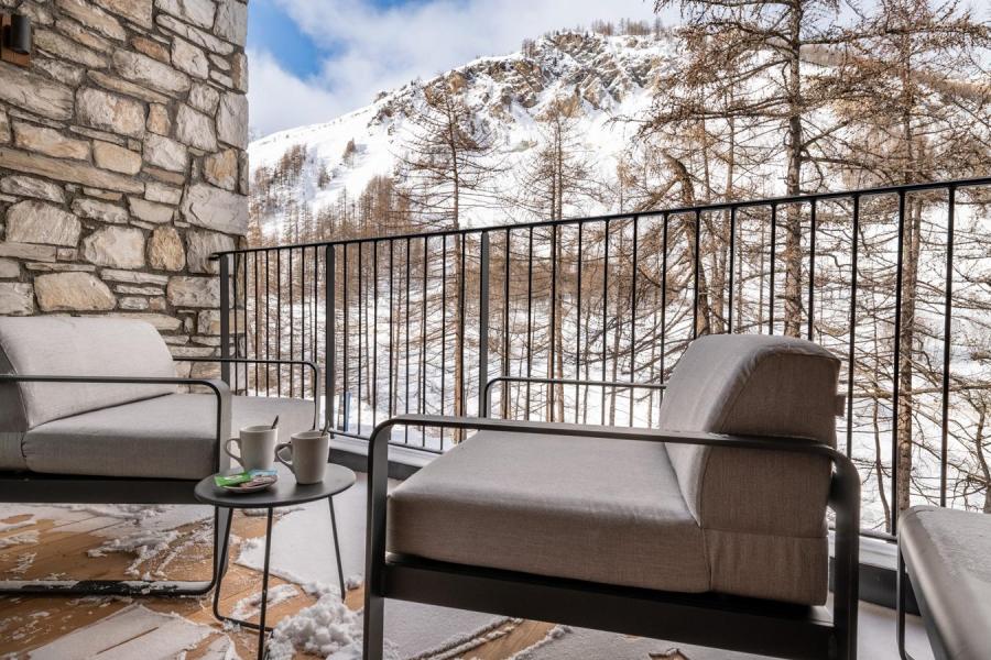 Аренда на лыжном курорте Апартаменты 4 комнат 6 чел. (A22) - Vail Lodge - Val d'Isère - Балкон