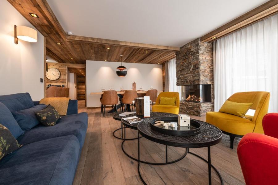 Skiverleih 4-Zimmer-Appartment für 6 Personen (A22) - Vail Lodge - Val d'Isère - Wohnzimmer