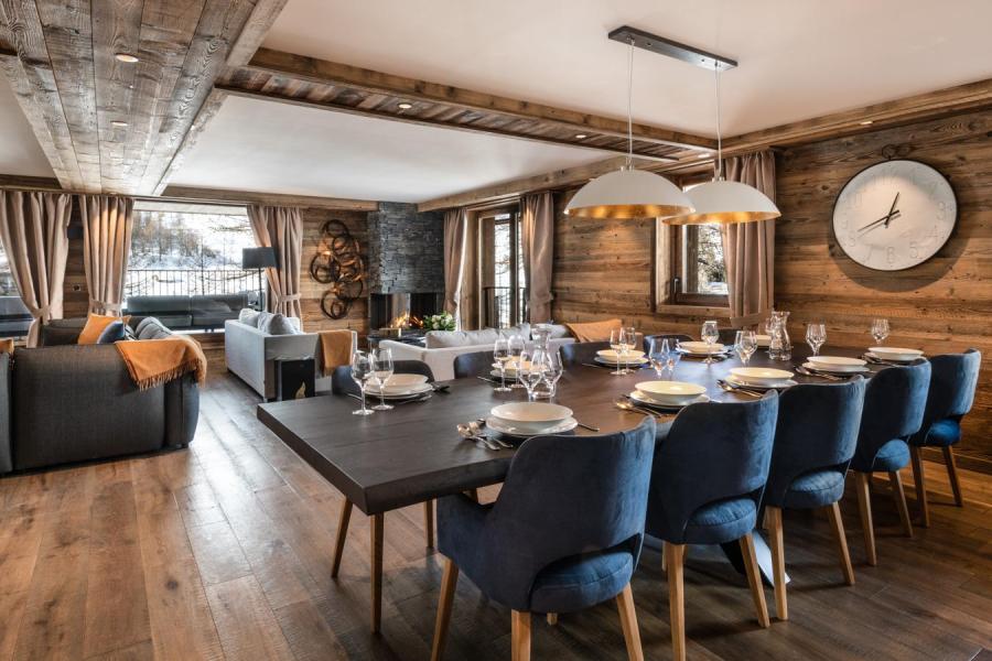 Skiverleih 6 Zimmer Maisonettewohnung für 10 Personen (B31) - Vail Lodge - Val d'Isère - Wohnzimmer