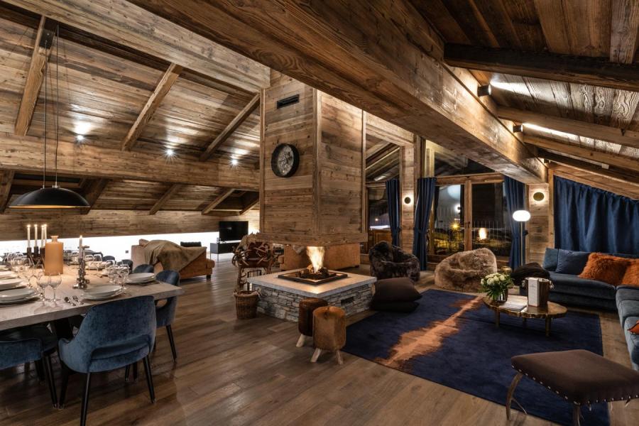 Location au ski Appartement duplex 6 pièces 12 personnes (B41) - Vail Lodge - Val d'Isère - Séjour