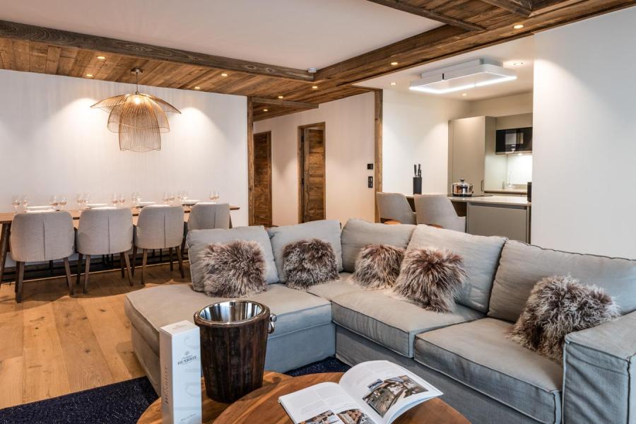 Skiverleih Wohnung 4 Zimmer Kabine 6-8 Personen (A01) - Vail Lodge - Val d'Isère - Wohnzimmer