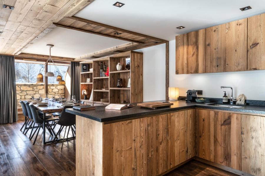 Skiverleih Wohnung 4 Zimmer Kabine 6-8 Personen (B32) - Vail Lodge - Val d'Isère - Küche