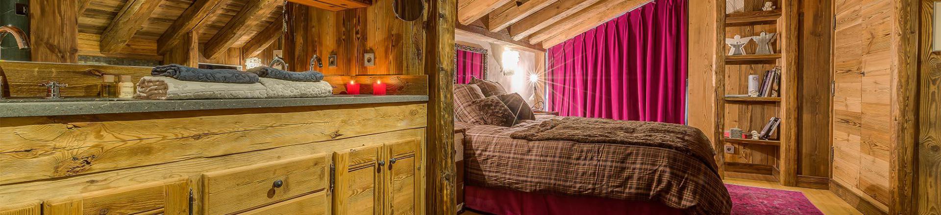 Skiverleih Chalet Denali - Val d'Isère - Schlafzimmer