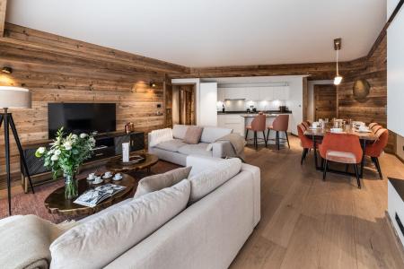 Rent in ski resort 4 room apartment cabin 6-8 people (02) - Alaska Lodge - Val d'Isère - Living room