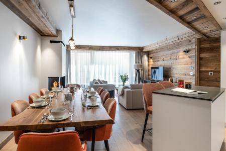 Rent in ski resort 4 room apartment cabin 6-8 people (02) - Alaska Lodge - Val d'Isère - Living room