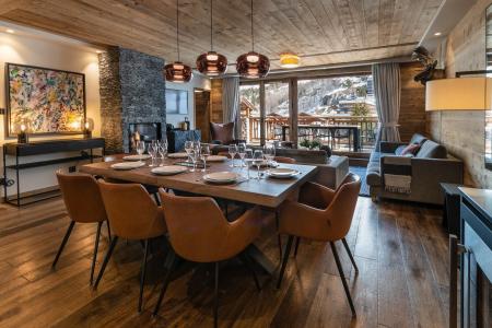 Аренда на лыжном курорте Апартаменты 4 комнат кабин 6-8 чел. (03) - Alaska Lodge - Val d'Isère - Салон