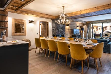 Skiverleih 5 Zimmer Maisonettewohnung für 10-12 Personen (04) - Alaska Lodge - Val d'Isère - Wohnzimmer