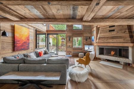 Rent in ski resort 7 room triplex chalet 14 people (ANGELUS) - Angelus - Val d'Isère - Fireplace