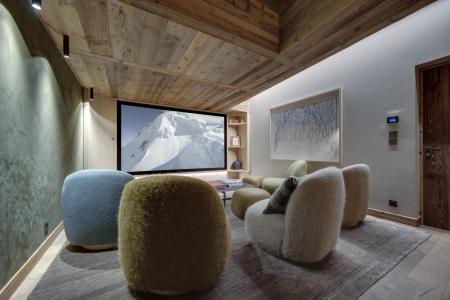 Skiverleih Triplex-Chalet 6 zimmer 12 Personnen (2) - Angelus - Val d'Isère - Filmraum