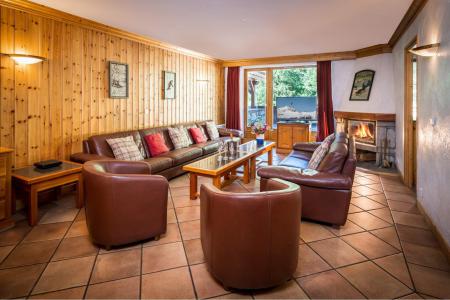 Rent in ski resort Chalet Cascade - Val d'Isère - Living room