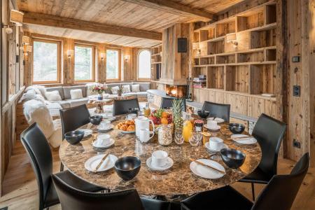 Skiverleih Chalet Inuit - Val d'Isère - Wohnzimmer