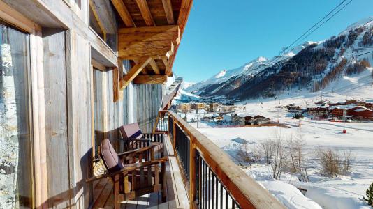 Rent in ski resort 6 room quadriplex chalet 14 people - Chalet Ottawa - Val d'Isère - Balcony