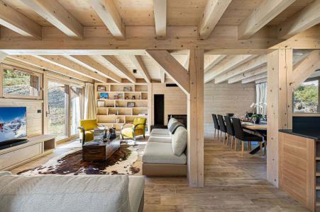 Skiverleih Duplex Wohnung 6 Zimmer 11 Personnen - Chalet Saint Joseph - Val d'Isère - Wohnzimmer