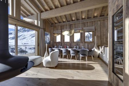 Wynajem na narty Apartament triplex 6 pokojowy 10 osób (MARIUS) - Le Chalet Chardon - Val d'Isère - Pokój gościnny