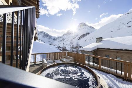 Ski verhuur Appartement triplex 6 kamers 10 personen (MARIUS) - Le Chalet Chardon - Val d'Isère - Terras