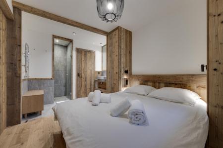 Rent in ski resort 4 room triplex chalet 6 people - Le Petit Joseray - Val d'Isère - Bedroom