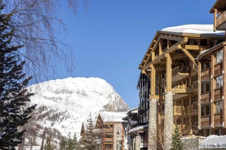 Skiverleih Résidence Alpina Lodge - Val d'Isère - Draußen im Winter
