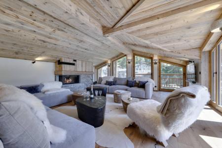 Skiverleih 5 Zimmer Maisonettewohnung für 8 Personen (3) - Résidence Arolay - Val d'Isère - Wohnzimmer