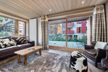 Rent in ski resort 3 room duplex apartment 4 people (3) - Résidence Cygnaski - Val d'Isère - Living room