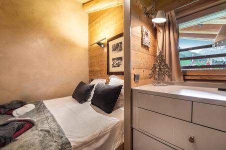 Rent in ski resort 2 room duplex apartment cabin 4 people - Résidence le Calendal - Val d'Isère - Bedroom