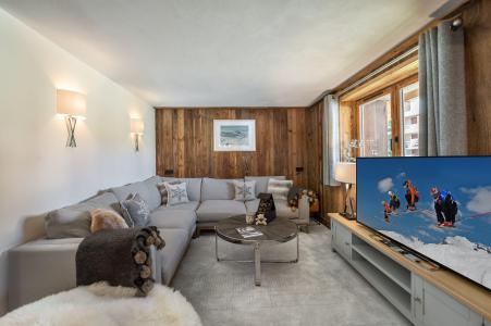 Skiverleih 4-Zimmer-Appartment für 8 Personen (104) - Résidence le Grizzly - Val d'Isère - Wohnzimmer
