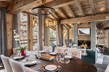 Location au ski Appartement duplex 5 pièces 10 personnes (204) - Résidence le Grizzly - Val d'Isère - Coin repas