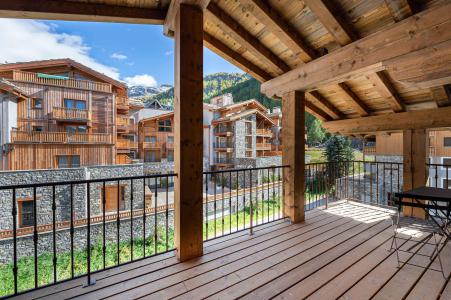 Location au ski Appartement duplex 5 pièces 8 personnes (203) - Résidence le Grizzly - Val d'Isère - Terrasse