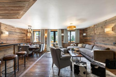 Rent in ski resort 5 room apartment 8 people (202) - Résidence le Petit Alaska - Val d'Isère - Living room