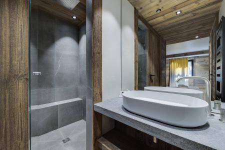 Alquiler al esquí Apartamento 5 piezas para 8 personas (01) - Résidence le Petit Alaska - Val d'Isère - Cuarto de ducha