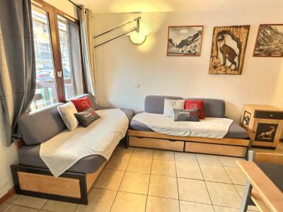 Location au ski Appartement 2 pièces cabine 6 personnes (01) - Résidence les Jardins de Val - Val d'Isère - Séjour