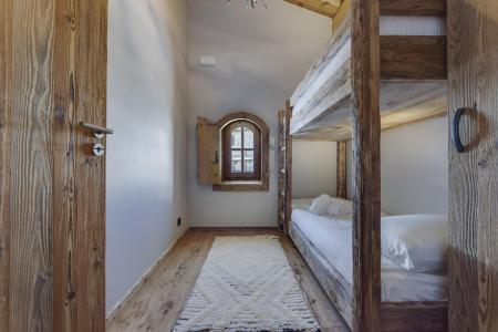Skiverleih 4-Zimmer-Holzhütte für 6 Personen (RIVES 6) - Résidence les Rives de l'Isère - Val d'Isère - Offener Schlafbereich