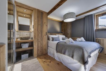 Skiverleih 4-Zimmer-Holzhütte für 6 Personen (RIVES 6) - Résidence les Rives de l'Isère - Val d'Isère - Schlafzimmer
