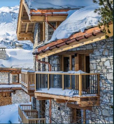 Vacances en montagne Résidence les Rives de l'Isère - Val d'Isère - Extérieur hiver
